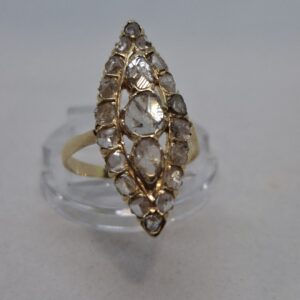 Anillo lanzadera diamantes
